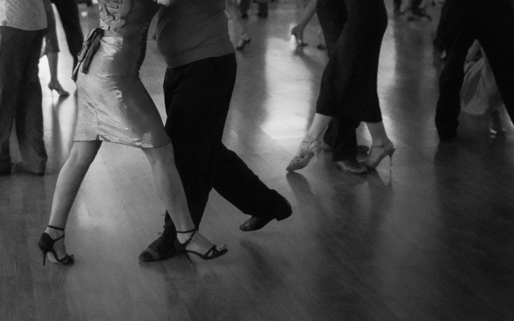 slow step dancing feet
